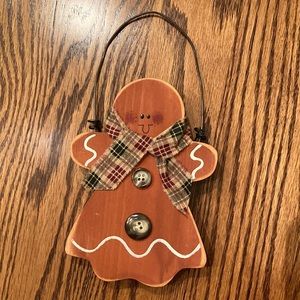 Gingerbread Man door hanger